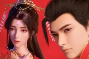 完美世界石昊和月婵仙子结婚,画面太美了,月婵主身登场了